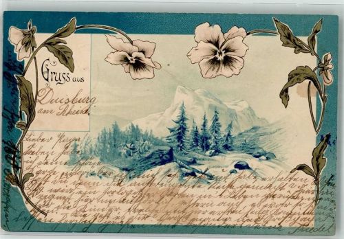 Duisburg 1899 Berge