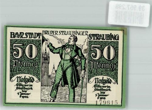 Straubing 1922 50 Pfennig