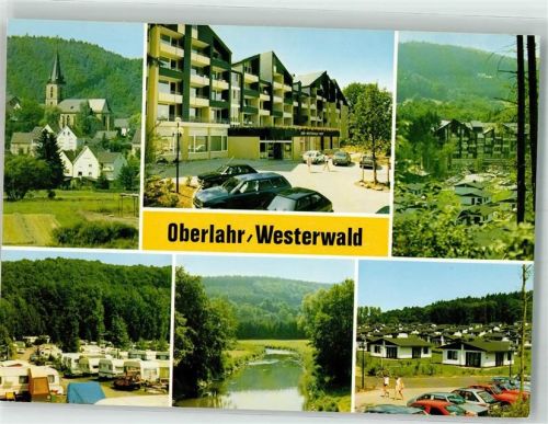 Oberlahr Kirche Auto Campingplatz