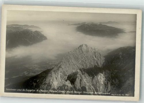Garmisch-Partenkirchen 1928 Foto Huber Waxenstein Höllental Ettaler Mandl Benediktenwand