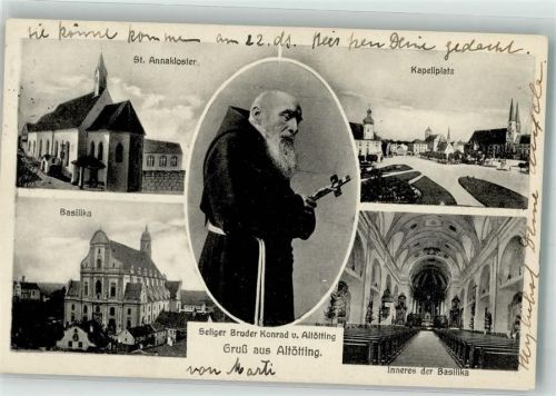 Altötting 1933 Kirche St. Anna Kapellplatz Basilika Bruder Konrad v. Altötting
