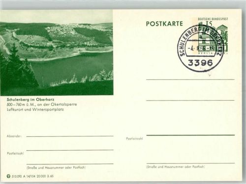 Schulenberg Okertalsperre