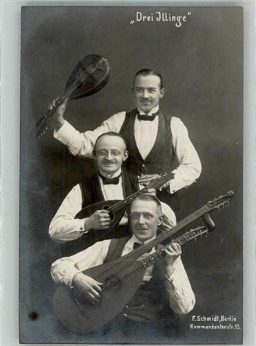 Berlin Mitte Lautenensemble Drei Illinge Ort lt. Fotograf Schmidt