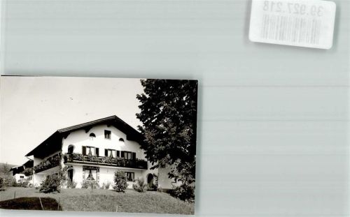 Siegsdorf Pension Maierhof Foto Original aus Archiv eines Ansichtskartenverlags Ort handschriftlich