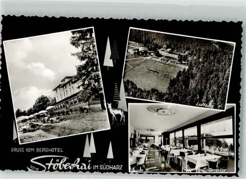 Wieda Hotel Stöberhai Fliegeraufnahme