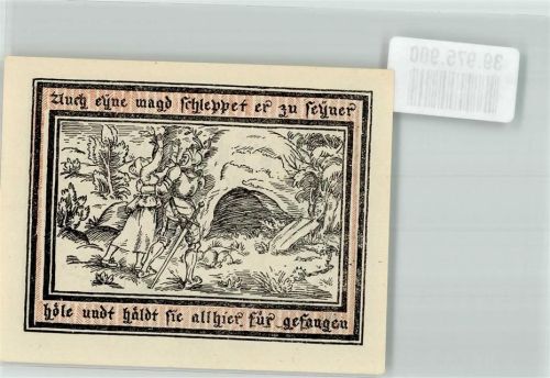 16928 O1920 Pritzwalk 1922 Notgeldschein Stadthauptkasse Platzanweisung über 75 Pfennig