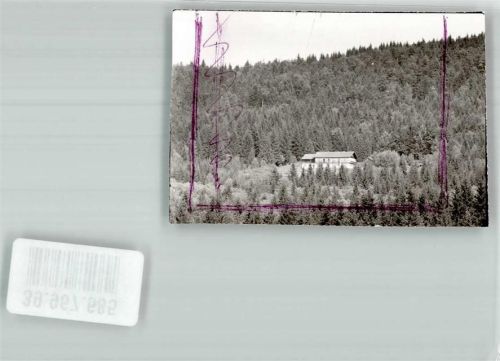 Schlag Pension Berghaus Ort handschriftlich Foto Original aus Archiv eines Ansichtskartenverlags