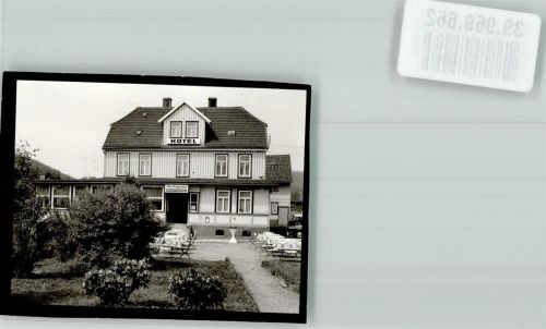 37447 W3426 Wieda FOTO KEINE AK Hotel Forellengrund Foto Original aus Archiv eines Ansichtskartenverlags Ort handschriftlich