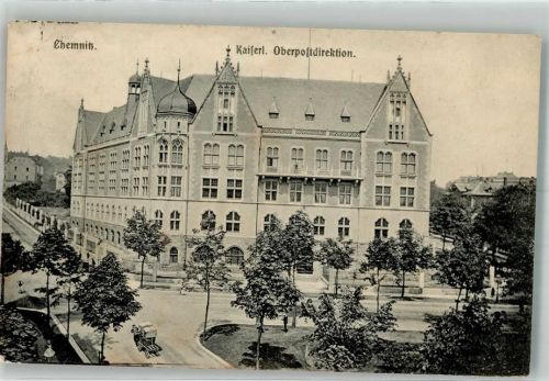 Chemnitz 1908 Kaiserliche Oberpostdirektion