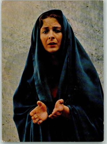 Oberammergau 1960 Schauspielerin Dengg, I. Passionsspiele