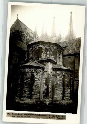 Regensburg Allerheiligenkapelle im Domkreuz