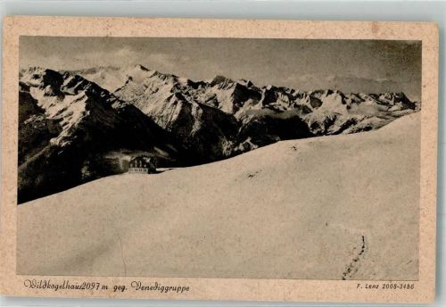 Wildkogelhaus 1943 Foto Lenz, F.