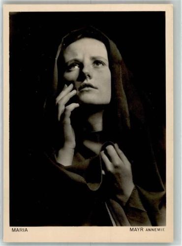 Oberammergau 1950 Passionsspiele Schauspielerin Mayr, Annemie