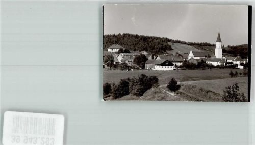Thurmansbang Kirche Ort handschriftlich Foto Original aus Archiv eines Ansichtskartenverlags