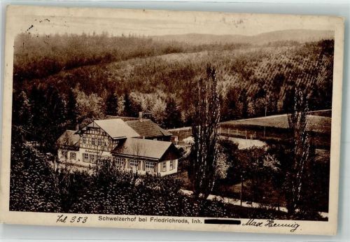 Friedrichroda Gasthaus Schweizerhof