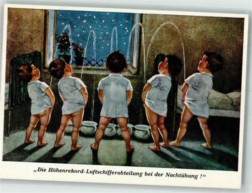 Höhenrekord beim Pinkeln