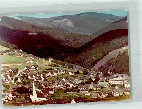 Willingen mit Kirche St. Augustinus Foto Original aus Archiv eines Ansichtskartenverlags