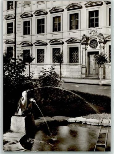 Dillingen Brunnen Heinrich Roth Platz