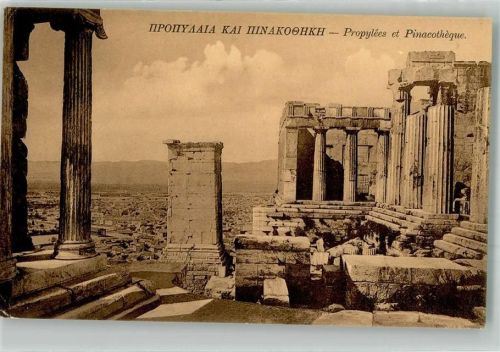 Athen 1906 Akropolis