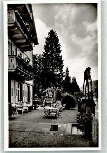 Bad Herrenalb Hotel Pension zum kühlen Brunnen Terrasse