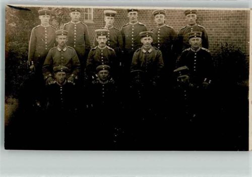 Lankwitz 1917 Uniform Feldpost WK I Ort lt. Stempel