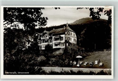 Bad Herrenalb Pension Waldheim FOTO AK