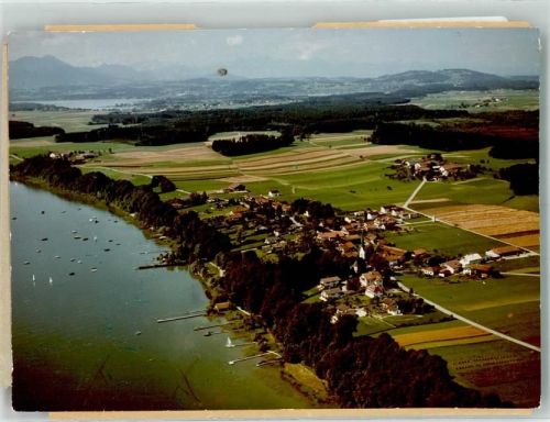 Gollenshausen Fliegeraufnahme Ort handschriftlich Foto Original aus Archiv eines Ansichtskartenverlags