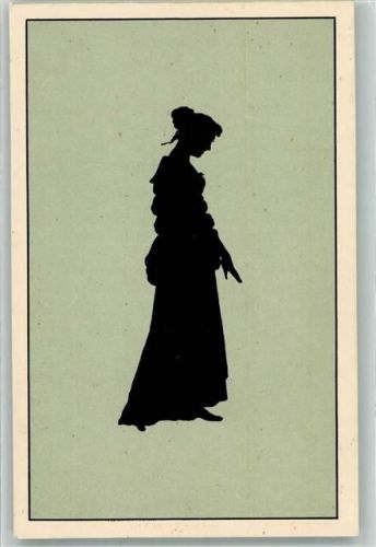 Helena, aus Sommernachtstraum Schattenriß Karte Kunstwart Nr. 42