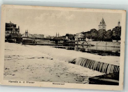 Hameln 1917 Münsterwall Feldpost WK I Groß Berkel
