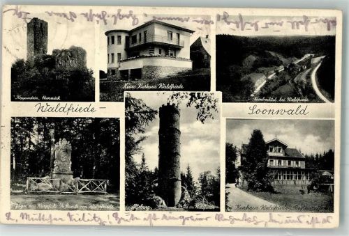 Bad Sobernheim Koppenstein Neues Kurhaus Waldfriede Alteburg Soonwald