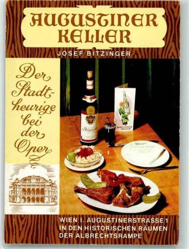 Wien Gasthaus Augustiner Keller Augustinerstraße 1
