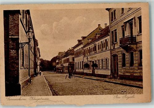 Germersheim 1929 Königsstrasse