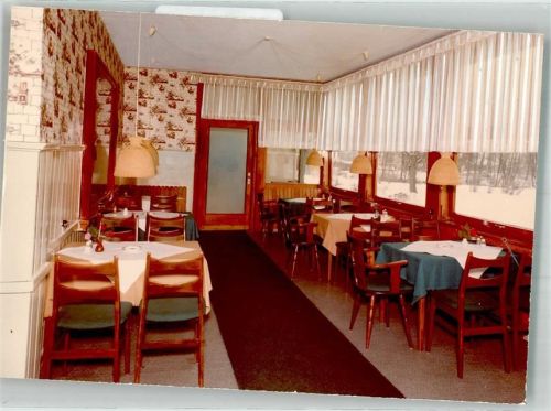 Wieda Gasthaus Ort handschriftlich Foto Original aus Archiv eines Ansichtskartenverlags