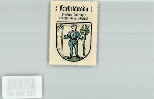 Friedrichroda Freistaat Thüringen Sachsen Koburg Gotha