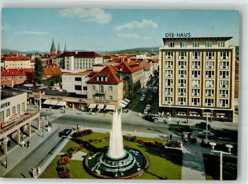 Kaiserslautern Otehaus Fackelrondell Oldtimer Pfalztheater