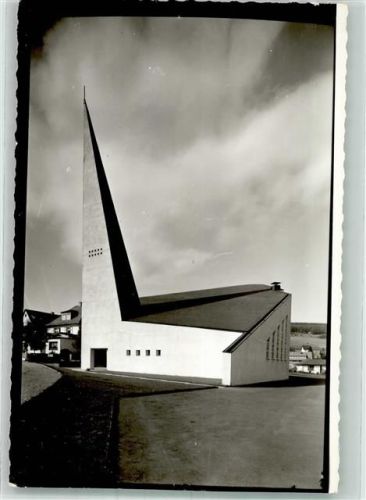 Willingen Kirche St. Augustinus Ort handschriftlich Foto Original aus Archiv eines Ansichtskartenverlags