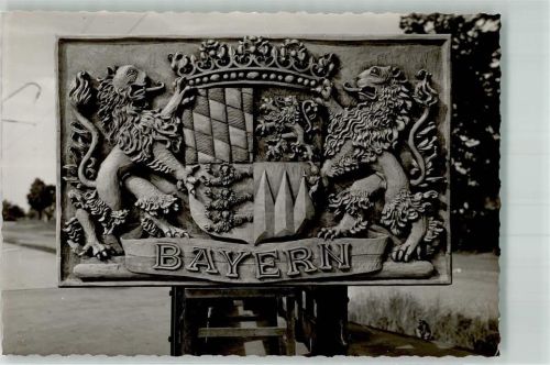 Murnau Wappen Bayern Ort handschriftlichFoto Original aus Archiv eines Ansichtskartenverlags