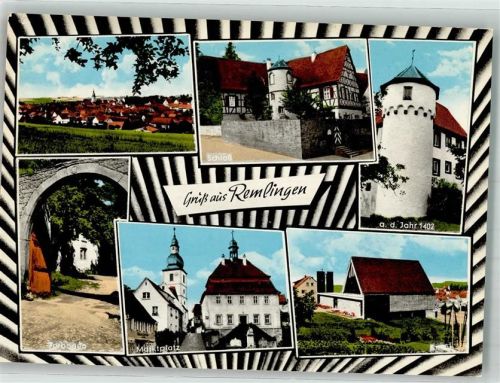 Remlingen Marktplatz Torbogen Schloss