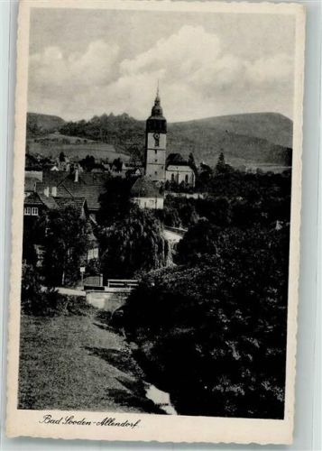 Bad Sooden-Allendorf mit Kirche St. Crucis Verlag Thoericht 17598