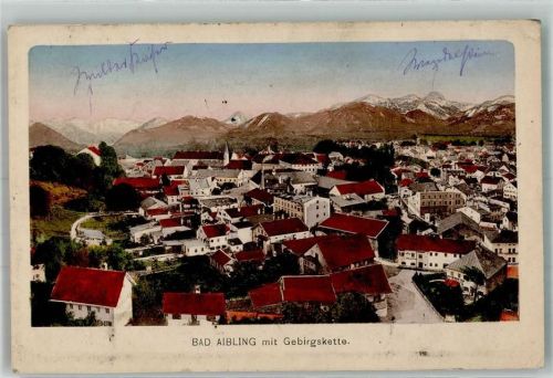 Bad Aibling 1919 Gebirgskette