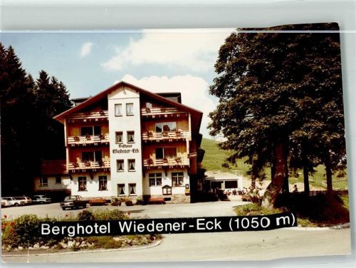 Wiedener Eck Berghotel Wiedener Eck Foto Original aus Archiv eines Ansichtskartenverlags