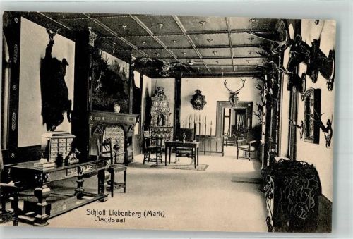 Löwenberger Land Schloss Liebenberg Jagdsaal