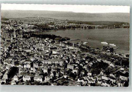 Konstanz Fliegeraufnahme Hafen