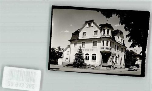 Kressbronn Gasthaus Peterhof Ort handschrfitlich Foto Original aus Archiv eines Ansichtskartenverlags