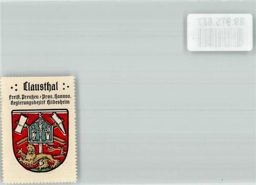 Clausthal-Zellerfeld Wappenmarke Kaffee Hag Nr. 5