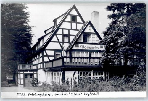 01829 O8301 Wehlen Dorf - FDGB-Erholungsheim Vorwärts