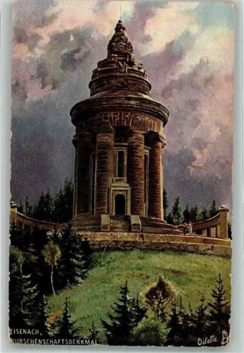 Eisenach Burschschaftsdenkmal Tucks Oilette 171 B