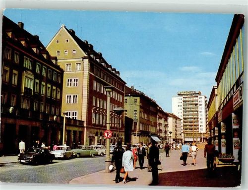 Chemnitz 1974 Klosterstrasse Auto