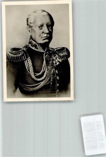 Stuttgart Portrait von König Wilhelm I in Uniform KEINE AK Ort handschriftlich