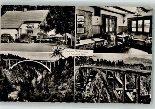 Bayersoien Brücken- Cafe VW Käfer Eschelsbacher Brücke